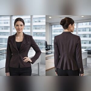 Hybrid & Company Women's Black Blazer